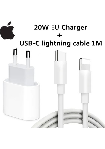 Apple iPhone Tüm Serilerle Uyumlu 20W Hızlı Şarj Aleti Apple iPhone 6 7 8 x 11 12 13 14 Plus