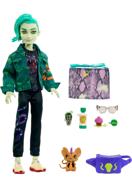 Monster High Ana Karakter Bebebekler-Deuce