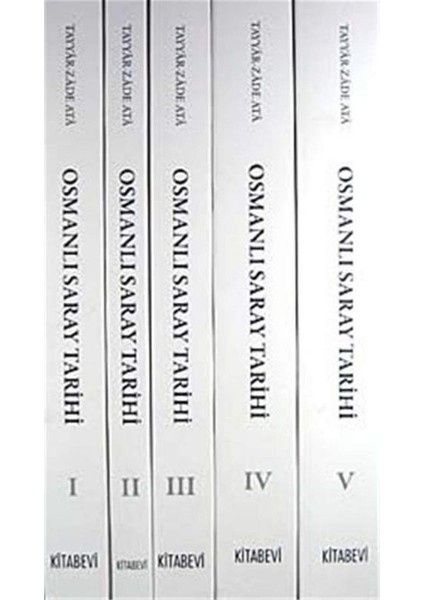 Osmanlı Saray Tarihi Tarih-I Enderun (5 Kitap Takım)