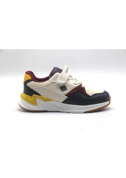 Pepıno 103 1335 Flt Krem Lacivert Spor Ayakkabısı