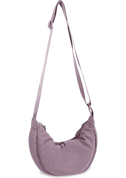 Laıbmfc Naylon Crossbody Sling Çantası - Mor (Yurt Dışından)
