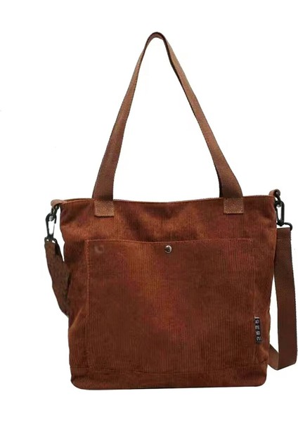 Laıbmfc Crossbody Messenger Tote Çanta - Kahverengi (Yurt Dışından)