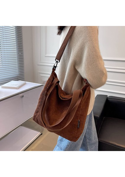 Laıbmfc Crossbody Messenger Tote Çanta - Kahverengi (Yurt Dışından) modelleri