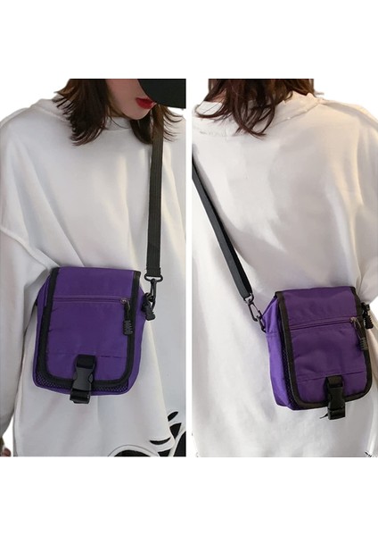 Laıbmfc Mini Messenger Çanta Çantası - Mor (Yurt Dışından)