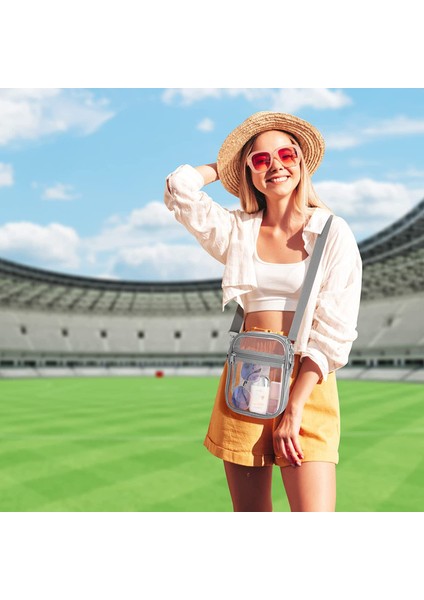 Laıbmfc Clear Bag Stadyumu Onaylı - Gri (Yurt Dışından)