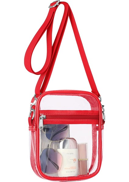 Laıbmfc Clear Bag Stadyumu Onaylı - Kırmızı (Yurt Dışından)