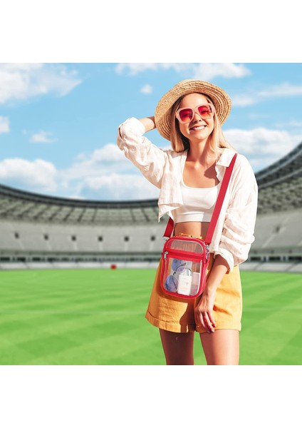 Laıbmfc Clear Bag Stadyumu Onaylı - Kırmızı (Yurt Dışından)