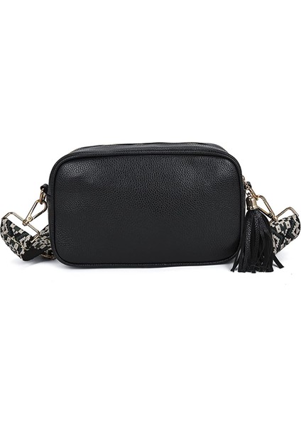 Laıbmfc Püskül Crossbody Omuz Çantası - Siyah (Yurt Dışından)