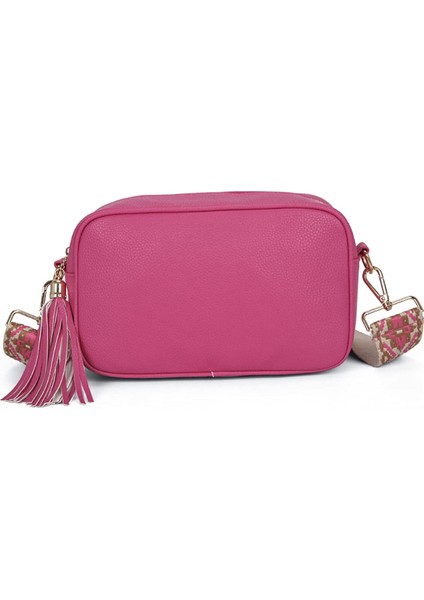 Laıbmfc Püskül Crossbody Omuz Çantası - Kırmızı (Yurt Dışından)