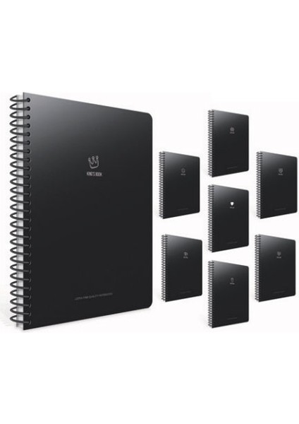 Kıngs Book A4 80 Yp Çizgili Spr Pp.kapak Defter