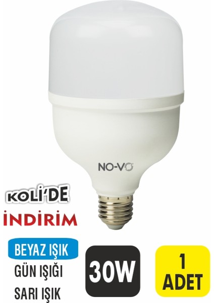 30W Torch LED Ampul (Beyaz Işık) - 1 Adet