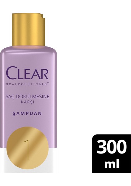 Scalpceuticals Saç Bakım Şampuanı Saç Dökülmesine Karşı 300 ml