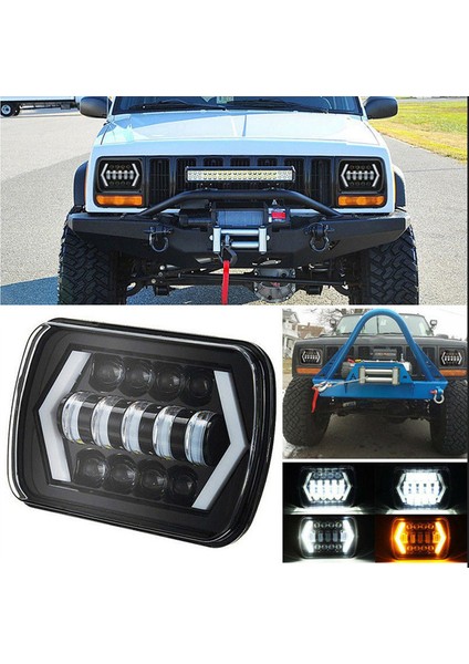 Offroad Sis Lambası Beyaz, Amber Sinyal 60W 12-60V Adet/ LASS300