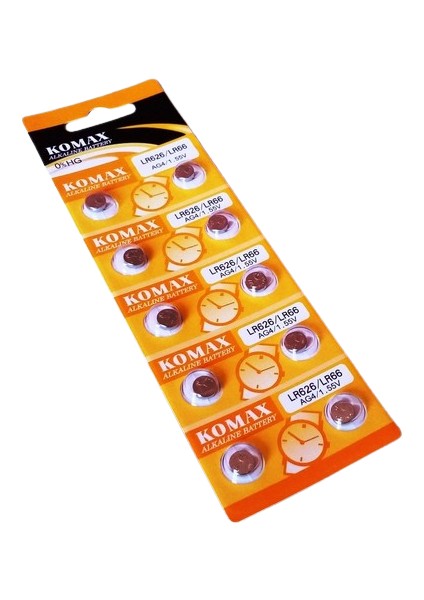 Button Alkalıne Battery Ag Seria Ag 4 Pil Lr 626 Pil Sr 377 Pil 62 Pil Lr 66 Pil Saat Pili Yedek Pil