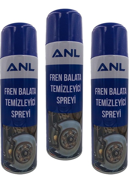 Fren Balata Temizleyici Sprey 500ml (3 Adet)