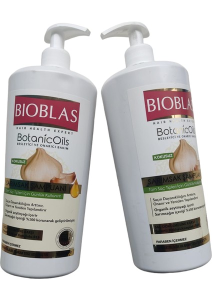 Sarımsak Şampuanı 1000 ml x 2 modelleri