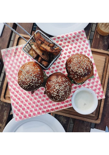50 Adet Pişirme Kağıdı Aşk Yağlı Kağıt Kağıt Su Geçirmez Kağıt Gıda Sargısı Kağıt Sandviç Sarmalayıcıları Tatlılar Kek Peynir Pişirme Kağıdı (Yurt Dışından) modelleri
