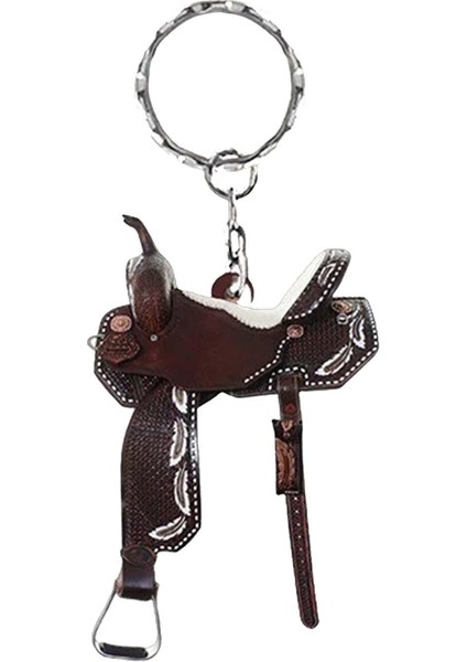 Batı Kovboy At Eyer El Çantası Dekorasyon Cüzdan Kolye Stili Için Anahtarlık (Yurt Dışından) fırsatları