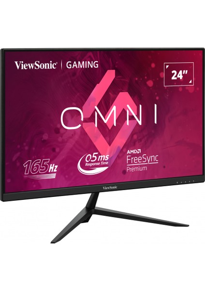 Vıewsonıc 23.8" VX2428 0.5ms 165HZ IPS Fhd HDMI Dp 3kenar Cercevesız Freesync Gamıng Monıtor