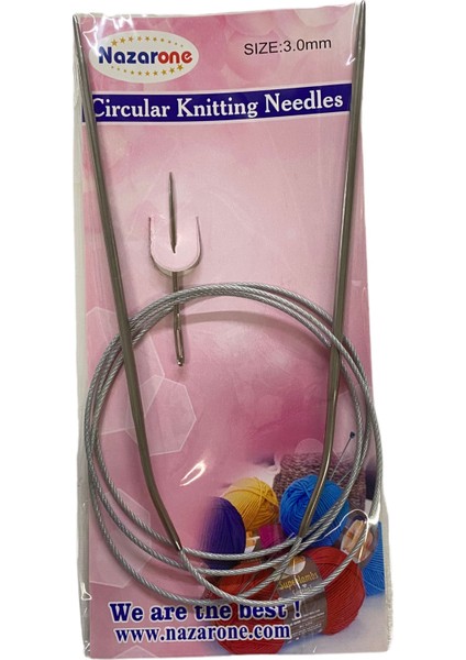 Misinalı Çelik Şiş 3mm (100 Cm)