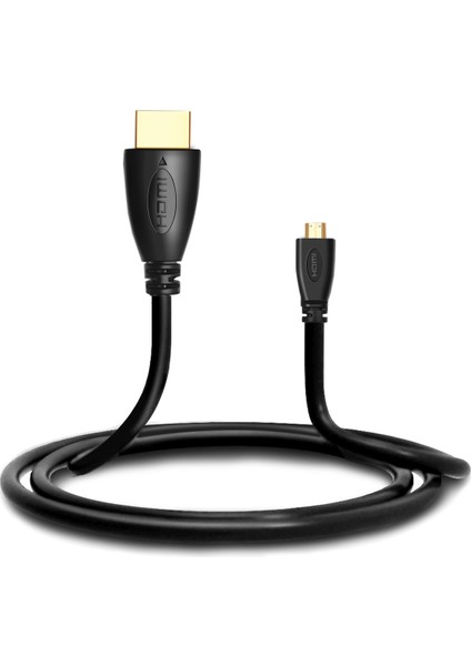 1.8m Mikro HDMI Erkek - HDMI Erkek Kablosu (Yurt Dışından)