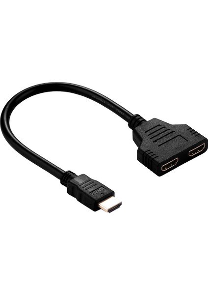 30CM HDMI Erkek Ila Çift HDMI Dişi Kablo Konnektör Adaptörü (Yurt Dışından) modelleri