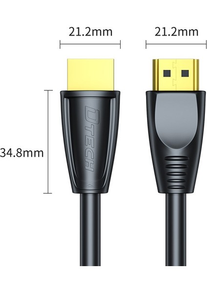 HDMI Hd 4K 60Hz Bilgisayar Tv Bağlantı Kablosu, Uzunluk: 0.75M (Yurt Dışından) fiyatları