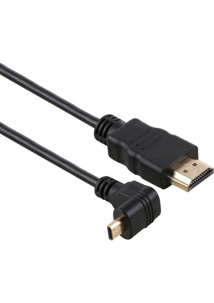 30CM HDMI Erkek - Mikro HDMI Erkek Ters Kablo (Yurt Dışından)
