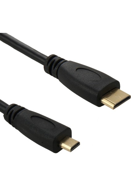 1.8m Mini HDMI Erkek - Mikro HDMI Erkek Adaptör Kablosu (Yurt Dışından)
