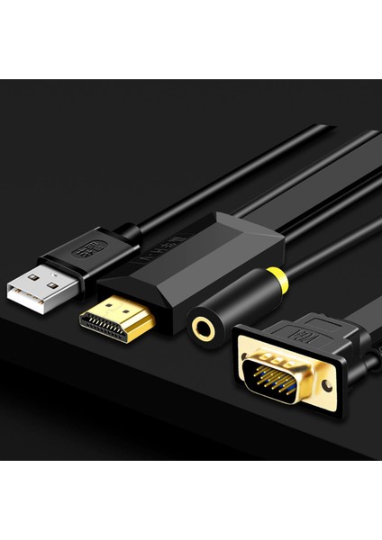 2m HDMI - VGA Kablosu (Yurt Dışından)