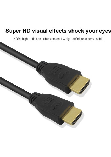 50CM HDMI 19 Pin Erkek - HDMI 19PIN Erkek Kablo (Yurt Dışından)