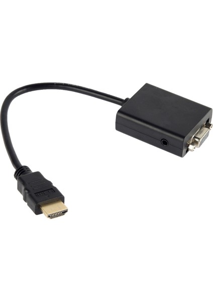 26CM HDMI - VGA + Ses Çıktı Video Dönüştürme Kablosu (Yurt Dışından)