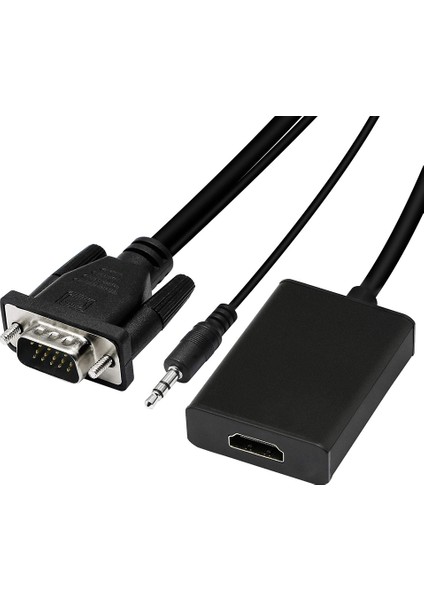 VGA + Audio - Full Hd 1080P Adaptör (Yurt Dışından)