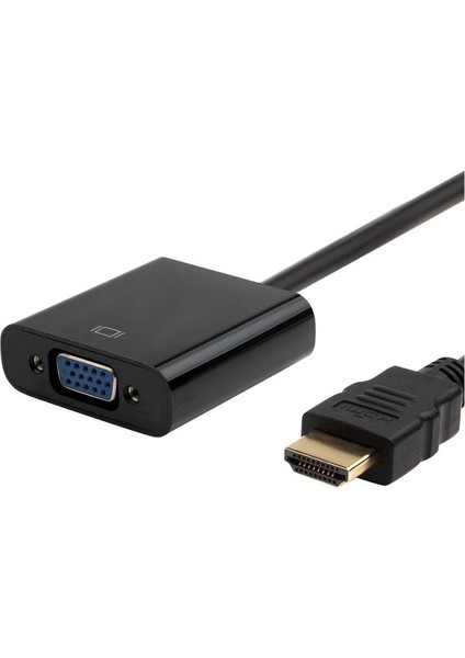 20CM HDMI 19 Pin Erkek - VGA Kadın Kablo Adaptörü (Yurt Dışından) fiyatları