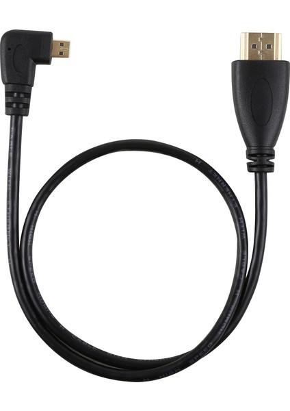 50CM HDMI Erkek - Mikro HDMI Erkek Sol Bükülme Kablosu (Yurt Dışından) modelleri