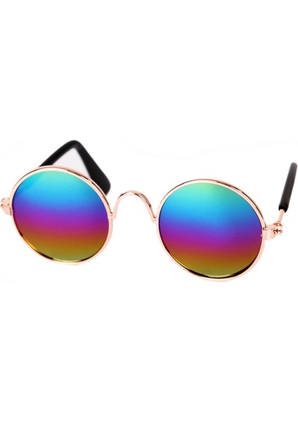Çok Renkli Gözlüklü Pet Uv Güneş Gözlükleri (Dazzle Color) (Yurt Dışından)
