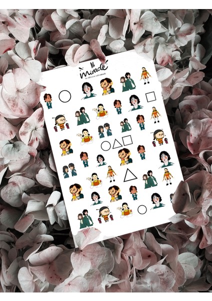 Movies Sg Doll Tırnak Dövmesi Tırnak Tattoo Nail Art Tırnak Sticker