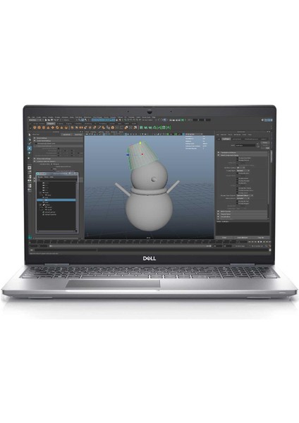 Precision M3571 TKNM357105B08A6 I7-12700H 64GB 1TB+512SSD A1000 15.6" Fullhd Freedos Taşınabilir Iş Istasyonu