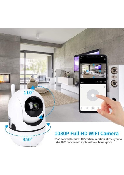 CMR-9 360° Full Hd 1080p Smart IP Kamera