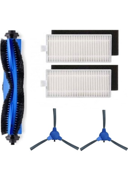 Anker 11S 35C R500 Uyumlu Ana Fırça - Yan Fırça - Hepa Filtre 5 Li Set