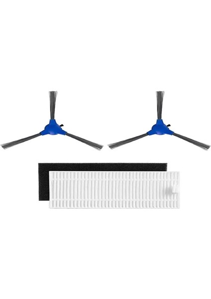 Anker Eufy 11S 30 30C 15C 25C 35C Uyumlu 1 Ad.hepa Filtre-2 Ad.yan Fırça