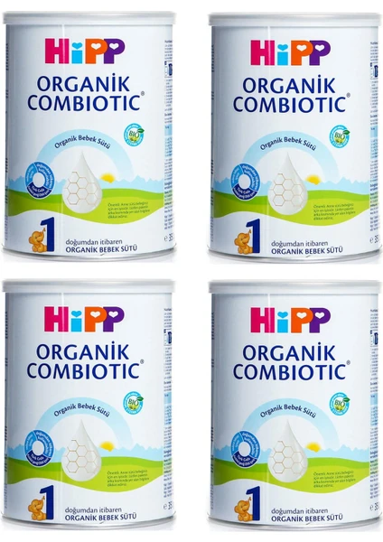 1 Organik Combiotic Bebek Sütü 350gr 4 Adet