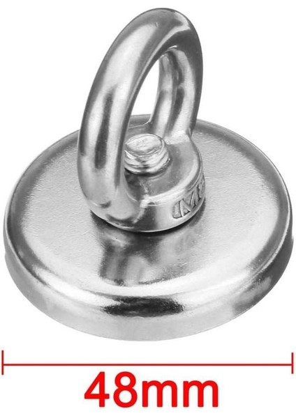 Magnet Fishing Halatlı Güçlü Neodyum Mıknatıs Balıkçılığı Seti, 48 mm Mıknatıs, 15 Mt. Halat ve Kanca modelleri
