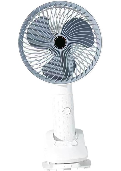 Fan 3 Hızlı Klips Gri Için Şarj Edilebilir Taşınabilir Masa Fanı (Yurt Dışından)