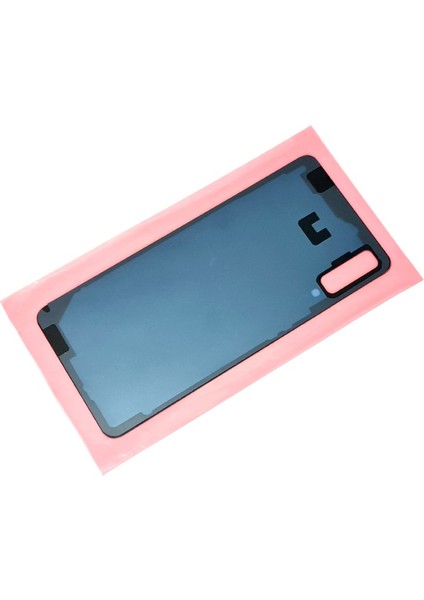 Samsung Galaxy A7 A750 Arka Pil Batarya Kapağı (CAM+B-7000) Siyah