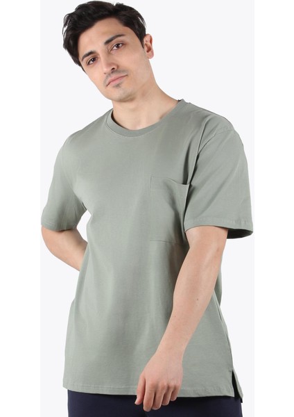 2271 O Yaka Cepli 24*1 Süprem Oversize T-Shirt