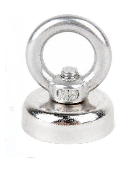 Magnet Fishing 25 mm Çap, Yüksek Taşıma Gücü, Halkalı Askılı Neodyum Mıknatıs - Deniz Mıknatısı fiyatları