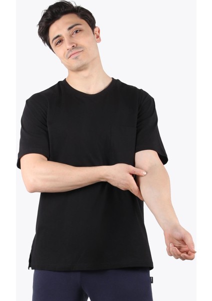 2271 O Yaka Cepli 24*1 Süprem Oversize T-Shirt