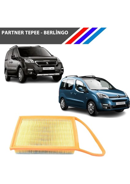 Partner Tepee - Citroen Berlingo 1.6 Hdı Hava Filtresi Yerli 2008-2017 1444TV