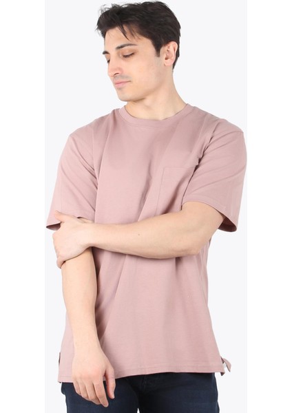 2271 O Yaka Cepli 24*1 Süprem Oversize T-Shirt